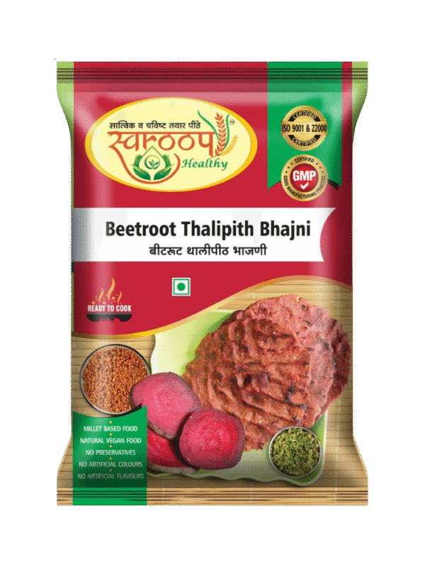 beetroot-thalipith-bhajni Beetroot Thalipith Bhajni