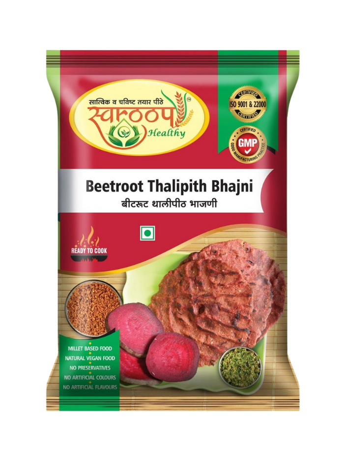 Beetroot Thalipith Bhajni